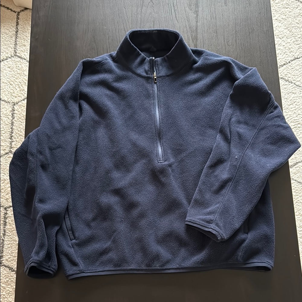 Men's Lululemon Navy Half-Zip Sweater
